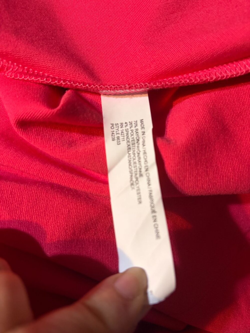 Eloquii Pink Ruffle Top Size 14/16 NWT - Picture 9 of 9